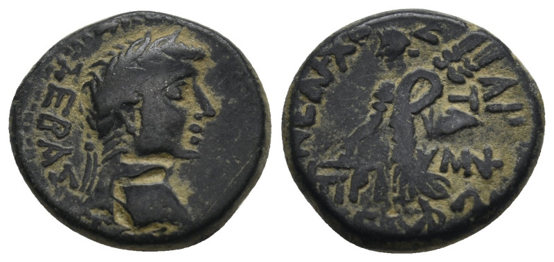 PHRYGIA. Prymnessus. Augustus (27 BC-14 AD). Ae.
.
Condition: Very Fine.
Weight:...