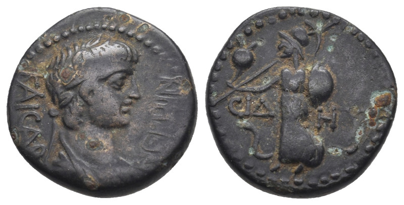 PAMPHYLIA. Side. Nero (54-68). Ae.
.
Condition: Very Fine.
Weight: 5.13 g.
Diame...