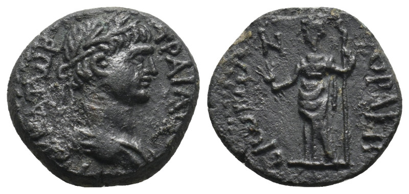 CILICIA. Coracesium. Trajan (98-117). Ae. 
.
Condition: Very Fine.
Weight: 4.55 ...