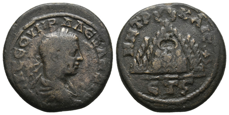 CAPPADOCIA. Caesarea. Severus Alexander. 222-235 AD. Ae.
.
Condition: Very Fine....