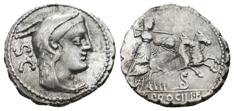 L. PROCILIUS (80 BC). Denarius.
.
Condition: Very Fine.
Weight: 3.8 g.
Diameter:...