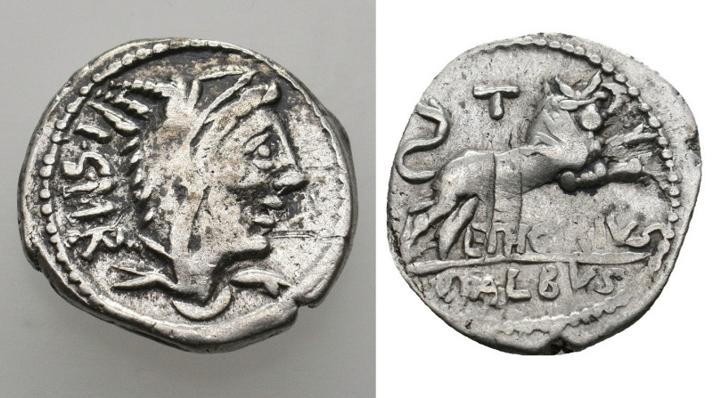 L. THORIUS BALBUS (105 BC). Denarius.
.
Condition: Very Fine.
Weight: 3.85 g.
Di...