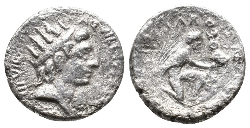 AUGUSTUS (27 BC-14 AD). Denarius.
.
Condition: Fine.
Weight: 3.17 g.
Diameter: 1...