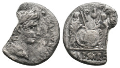 AUGUSTUS (27 BC-14 AD). Denarius.
.
Condition: Fine.
Weight: 2.48 g.
Diameter: 17.4 mm