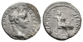 TIBERIUS (14-37). Denarius. "Tribute Penny" type.
.
Condition: Very Fine.
Weight: 3.44 g.
Diameter: 17.5 mm