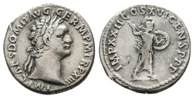 DOMITIAN (81-96). Denarius.
.
Condition: Very Fine.
Weight: 3.13 g.
Diameter: 18.3 mm