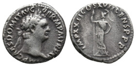 DOMITIAN (81-96). Denarius.
.
Condition: Very Fine.
Weight: 3.37 g.
Diameter: 18 mm