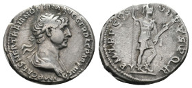 TRAJAN (98-117). Denarius.
.
Condition: Very Fine.
Weight: 3.51 g.
Diameter: 18.7 mm