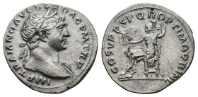 TRAJAN (98-117). Denarius.
.
Condition: Very Fine.
Weight: 3.27 g.
Diameter: 19.1 mm