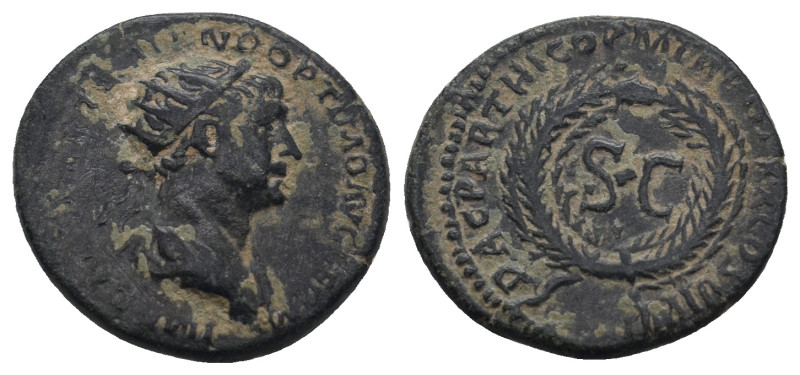 TRAJAN (98-117). Semis. 
.
Condition: Very Fine.
Weight: 4.17 g.
Diameter: 18.3 ...