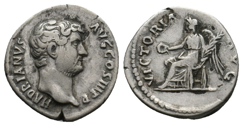 HADRIAN (117-138). Denarius.
.
Condition: Very Fine.
Weight: 3.16 g.
Diameter: 1...