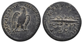 HADRIAN (117-138). Quadrans. 
.
Condition: Very Fine.
Weight: 2.87 g.
Diameter: 18.3 mm