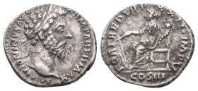 MARCUS AURELIUS (161-180). Denarius. 
.
Condition: Very Fine.
Weight: 3.40 g.
Diameter: 17.9 mm