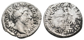 MARCUS AURELIUS (161-180). Denarius. 
.
Condition: Very Fine.
Weight: 3.30 g.
Diameter: 17 mm