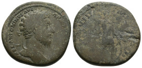 MARCUS AURELIUS (161-180). Sestertius.
.
Condition: Fine.
Weight: 21.95 g.
Diameter: 32.2 mm