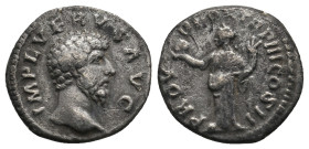 LUCIUS VERUS (161-169). Denarius.
.
Condition: Very Fine.
Weight: 2.84 g.
Diameter: 17.6 mm