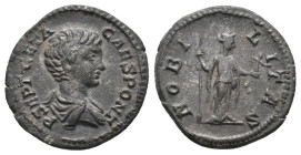 GETA (Caesar, 198-209). Denarius. 
.
Condition: Very Fine.
Weight: 2.9 g.
Diameter: 19.1 mm