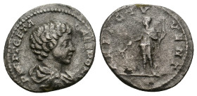 GETA (Caesar, 198-209). Denarius. 
.
Condition: Fine.
Weight: 2.28 g.
Diameter: 18.4 mm