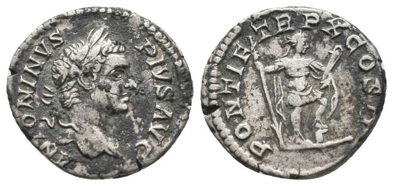 CARACALLA (197-217). Denarius.
.
Condition: Very Fine.
Weight: 2.45 g.
Diameter:...