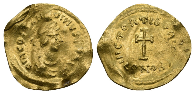 TIBERIUS II CONSTANTINE (578-582). GOLD Tremissis. 
.
Condition: Very Fine.
Weig...