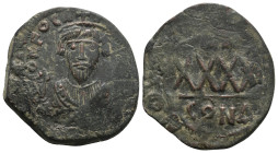 PHOCAS (602-610). Follis.
.
Condition: Fine.
Weight: 12.69 g.
Diameter: 31.9 mm