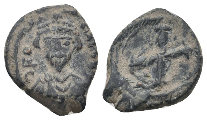 PHOCAS (602-610). Decanummium. 
.
Condition: Very Fine.
Weight: 2.17 g.
Diameter...