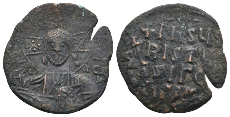 ANONYMOUS FOLLES. Class A2. Attributed to Basil II & Constantine VIII (976-1025)...