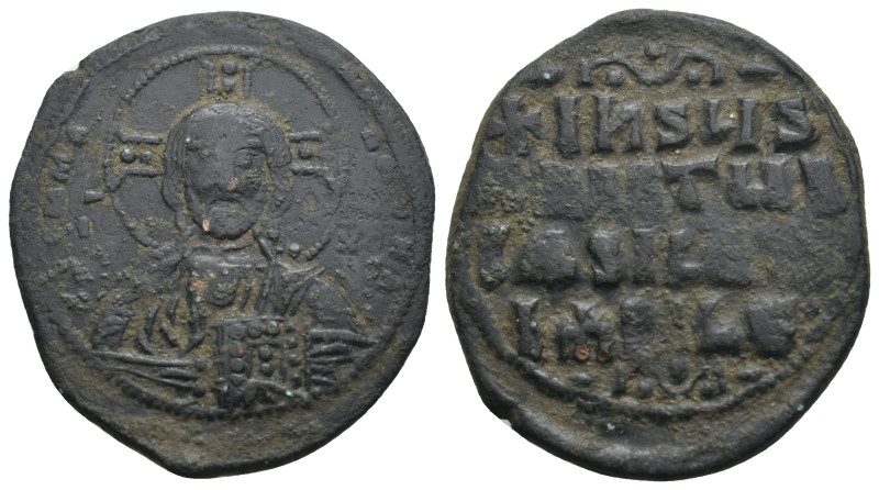 ANONYMOUS FOLLES. Class A2. Attributed to Basil II & Constantine VIII (976-1025)...