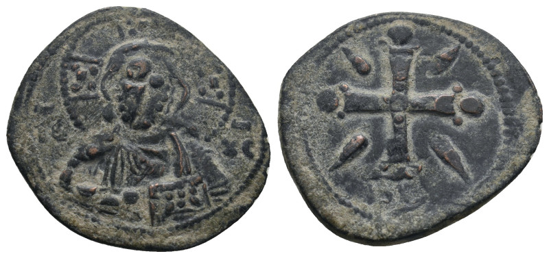 ANONYMOUS.Follis. Time of Nicephorus III Botaniates (1078-1081 AD).
.
Condition:...