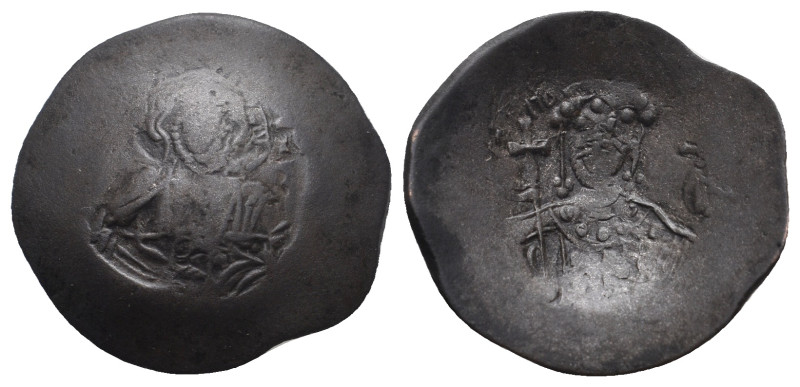 LATIN RULERS OF CONSTANTINOPLE. Small module trachy. Thessalonica.
.
Condition: ...