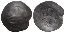LATIN RULERS OF CONSTANTINOPLE. Small module trachy. Thessalonica.
.
Condition: Very Fine.
Weight: 2.85 g.
Diameter: 29 mm