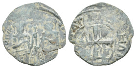 UNCERTAIN. Byzantine. Ae.
.
Condition: Fine.
Weight: 1.35 g.
Diameter: 20.5 mm.