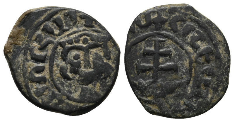 ARMENIA. Levon I (1198-1219). Ae Tank. Sis. 
.
Condition: Very Fine.
Weight: 4.3...