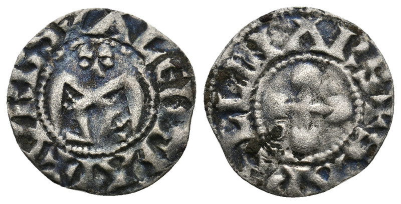 FRANCE. Provence. Valence. Anonymous Bishops (12th century). Denier.
.
Condition...