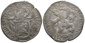 NETHERLANDS. West Friesland. Lion Dollar or Leeuwendaalder (1645).
.
Condition: Very Fine.
Weight: 25.27 g.
Diameter: 42.3 mm.