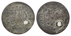 German and Habsburg Lands
NUREMBERGER.
.
Condition: Fine.
Weight: 0.53 g.
Diameter: 15.1 mm