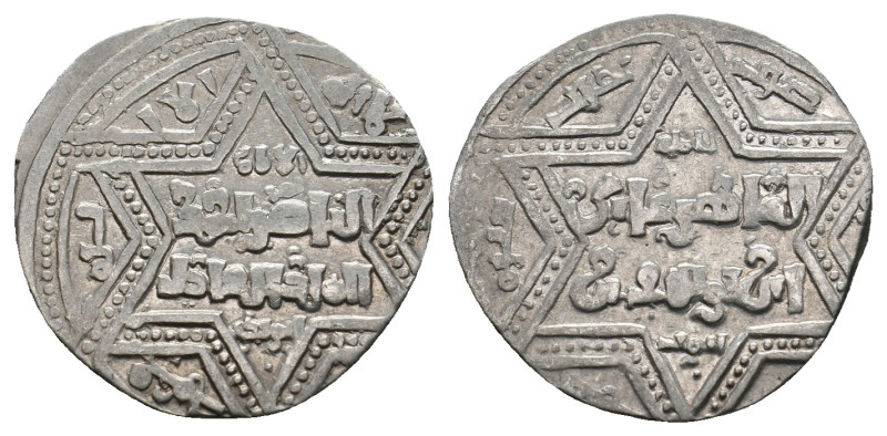 ISLAMIC. Dirham.
.
Condition: Very Fine.
Weight: 2.94 g.
Diameter: 18.8 mm