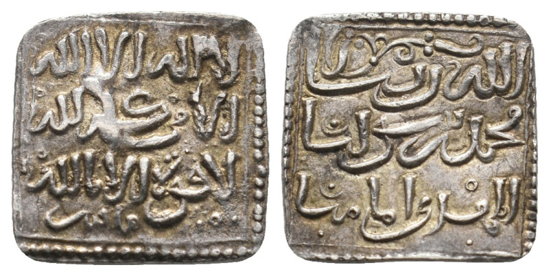 ISLAMIC. Dirham.
.
Condition: Very Fine.
Weight: 1.55 g.
Diameter: 14 mm