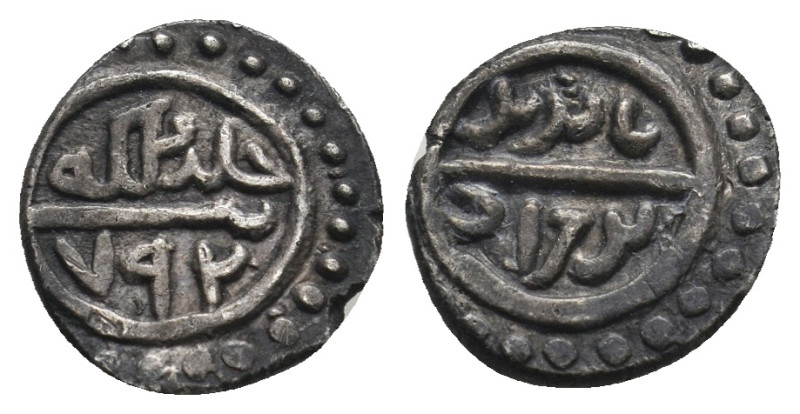 ISLAMIC. Akçe.
.
Condition: Very Fine.
Weight: 1.2 g.
Diameter: 12.6 mm