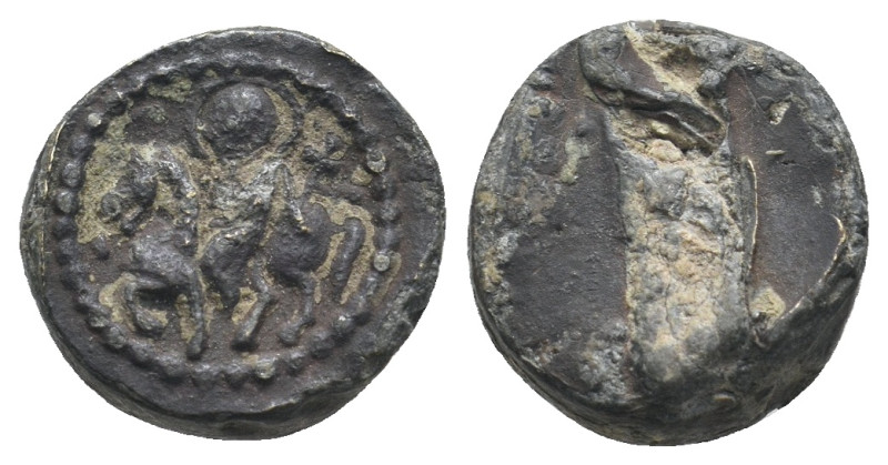 ASIA MINOR. Uncertain. PB Tessera (Circa 2nd-3rd centuries).
.
Condition: Very F...