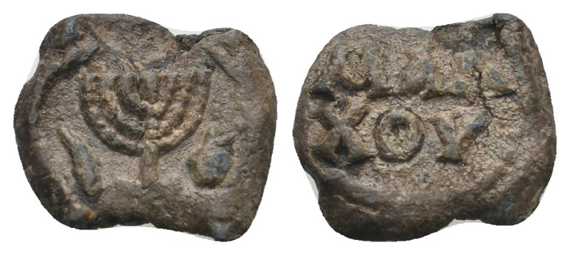 JUDEA . PB Tessera (Circa 1nd-3rd centuries).
.
Condition: Very Fine.
Weight: 3....