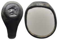 Roman Bronze Ring.
.
Condition: Very Fine.
Weight: 4.18 g.
Diameter: -