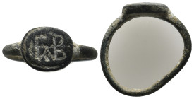 Roman Bronze Ring.
.
Condition: Very Fine.
Weight: 4.67 g.
Diameter: -