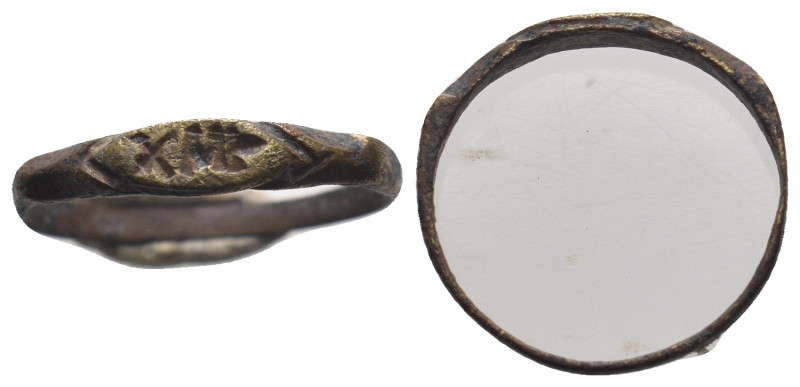 Roman Bronze Ring.
.
Condition: Very Fine.
Weight: 0.97 g.
Diameter: -