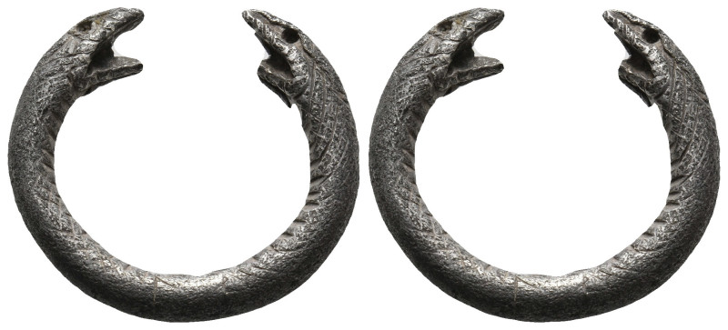Roman Silver Ring.
.
Condition: Very Fine.
Weight: 10.38 g.
Diameter: -
