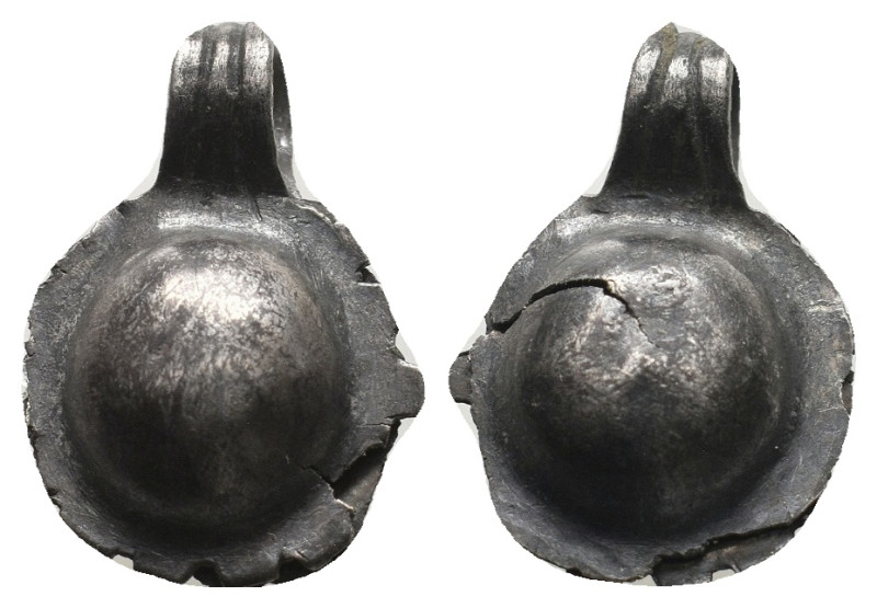 ANCIENT GREEK SILVER PENDANT (CIRCA 3RD-1ST CENTURY BC).
.
Condition: Very Fine....