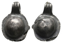 ANCIENT GREEK SILVER PENDANT (CIRCA 3RD-1ST CENTURY BC).
.
Condition: Very Fine.
Weight: 2.53 g.
Diameter: 24.4 mm.