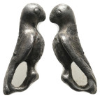 ANCIENT ROMAN SILVER FIGURINE.
.
Condition: Very Fine.
Weight: 3.68 g.
Diameter: 21 mm.