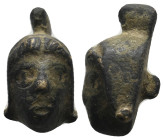 ANCIENT ROMAN BRONZE OBJECT (1ST-3TH CENTURY AD) .
.
Condition: Very Fine.
Weight: 10 g.
Diameter: 21.4 mm.