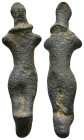 ANCIENT ROMAN BRONZE FIGURINE.
.
Condition: Very Fine.
Weight: 12.87 g.
Diameter: 47 mm